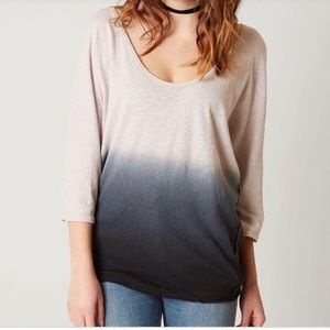 Free people dip dye dolman sleeve top